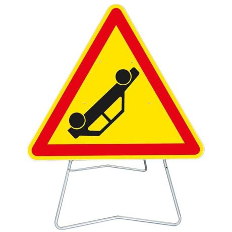 Panneau temporaire sur pied Accident AK31 Panneau temporaire sur pied Accident AK31