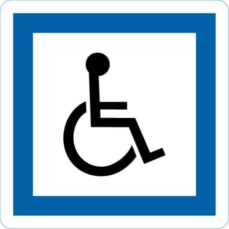 Panneau Parking personnes handicapées CE14 Panneau Parking personnes handicapées CE14