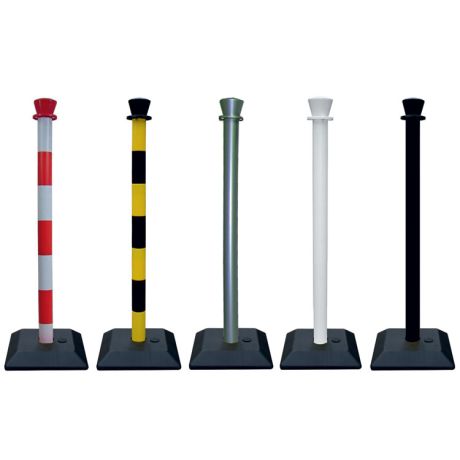 Poteau de signalisation à chaîne