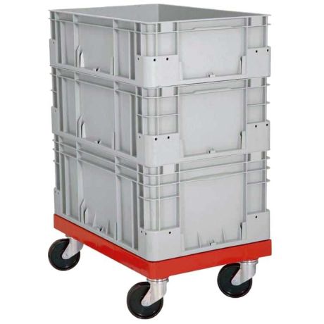 Socle roulant pour bacs 600 X 400 mm Socle roulant pour bacs 600 X 400 mm