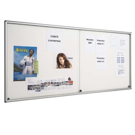 Vitrine intérieure porte coulissante Century