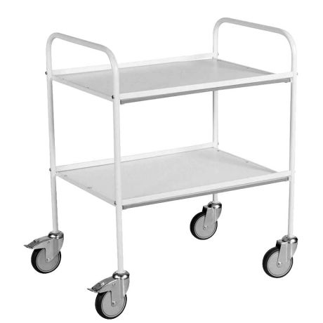 Chariot desserte double plateau Chariot desserte double plateau