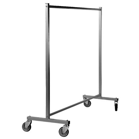 Portant vêtement sur roulettes - Hauteur fixe Portant vêtement sur roulettes - Hauteur fixe