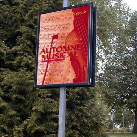 Panneau porte-affiche Vendôme Panneau porte-affiche Vendôme
