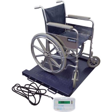 Plateforme de pesage fauteuil roulant Plateforme de pesage fauteuil roulant