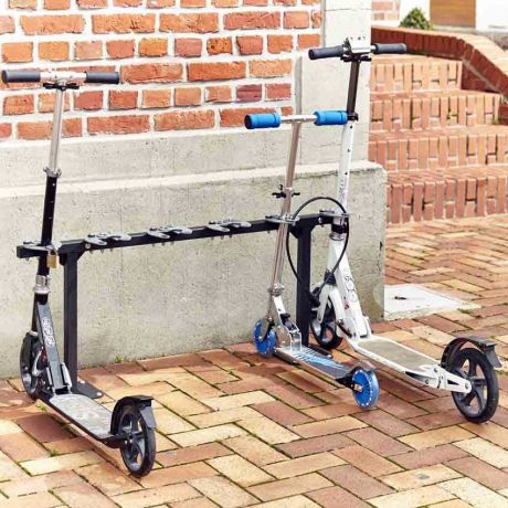 Range-trottinettes sur pieds - 6 places Range-trottinettes sur pieds - 6 places