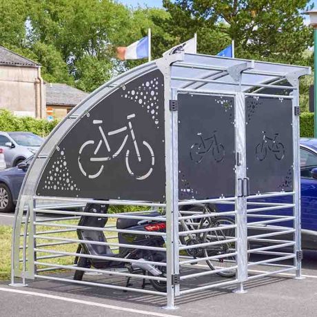 Abri vélos sécurisé 6 places Abri vélos sécurisé 6 places