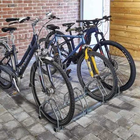 Râtelier 4 vélos multi-pneus Râtelier 4 vélos multi-pneus
