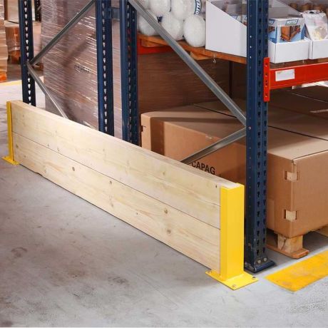 Protection rack support madrier Protection rack support madrier