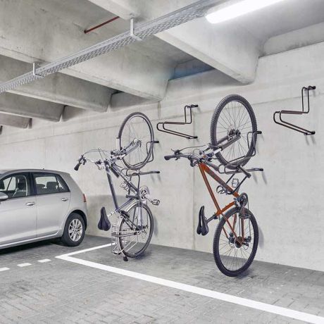 Support vélo mural vertical