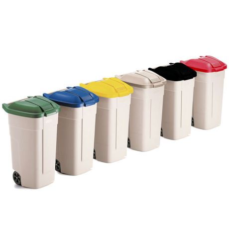 Collecteur sur roues 100L Rubbermaid Collecteur sur roues 100L Rubbermaid