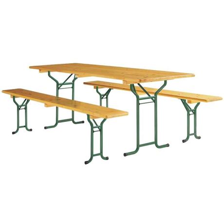 Table brasserie - banc pliant Fiesta Table brasserie - banc pliant Fiesta
