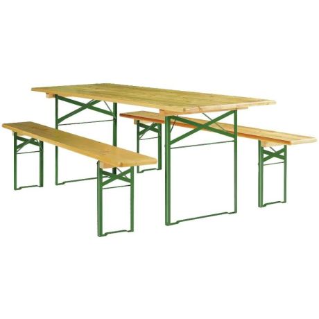 Table brasserie - banc pliant Salsa Table brasserie - banc pliant Salsa