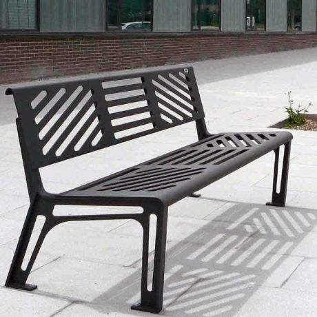 Banc tôle acier perforée Pontaillac Banc tôle acier perforée Pontaillac