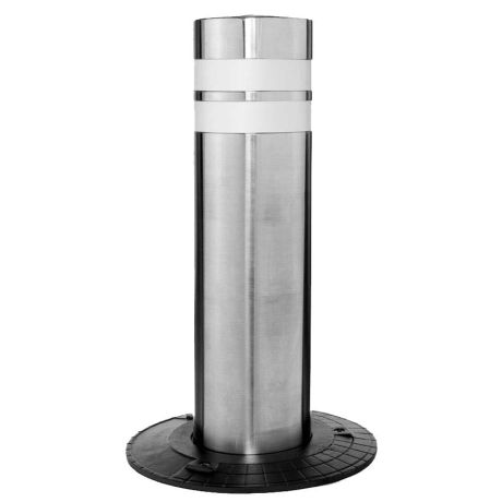 Borne rétractable inox semi-automatique D. 140 mm Borne rétractable inox semi-automatique D. 140 mm