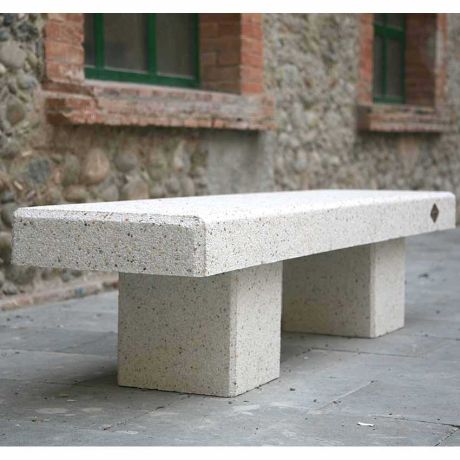 Banc béton Tolède Banc béton Tolède