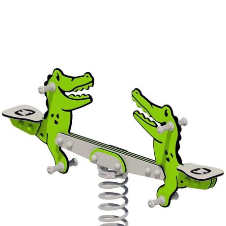 Jeu sur ressort 2 places Croco Jeu sur ressort 2 places Croco