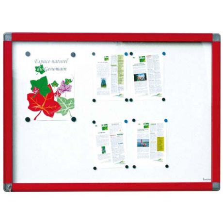 Vitrine porte levante NF
