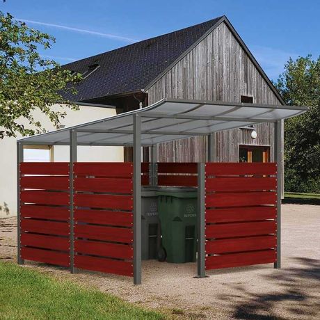 Abri Modulaire pour Conteneurs à Déchets