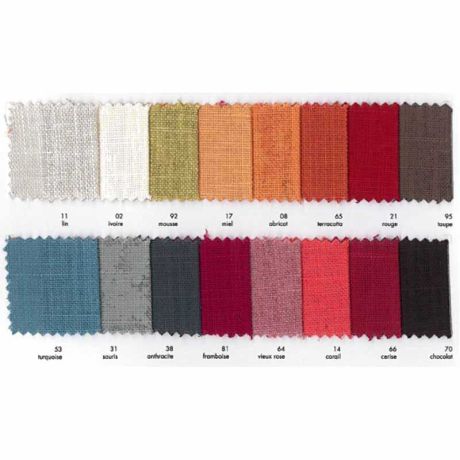 Tissu pare-solaire Linosa non feu M1 Tissu pare-solaire Linosa non feu M1
