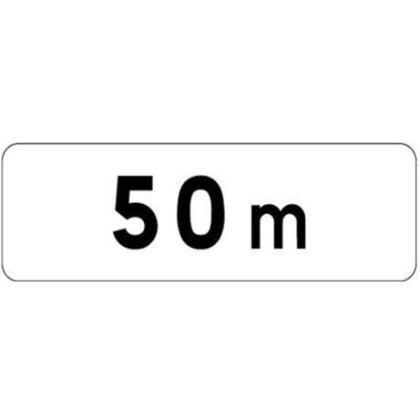 Panonceau de distance type M Panonceau de distance type M