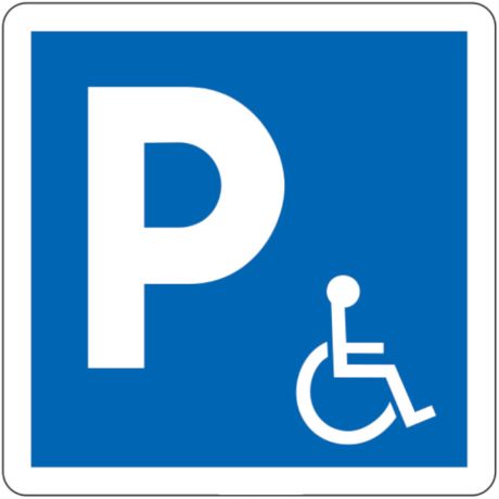 Panneau signalisation Parking PMR Panneau signalisation Parking PMR