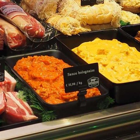 Plat traiteur gastronorm noir
