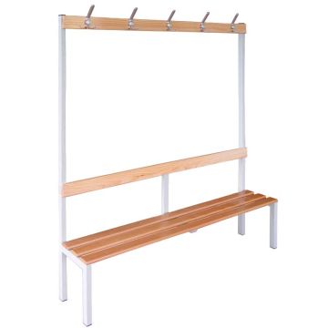 Banc à patères simple face