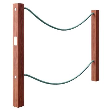 Pont de cordes aire de jeux