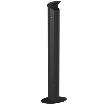 Cendrier design 2,5 L KOA - Gris manganese