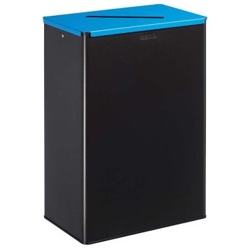 Poubelle Calitri 60L - Couvercle bleu