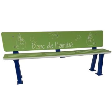 Banc de l'amitié pour cour d'école