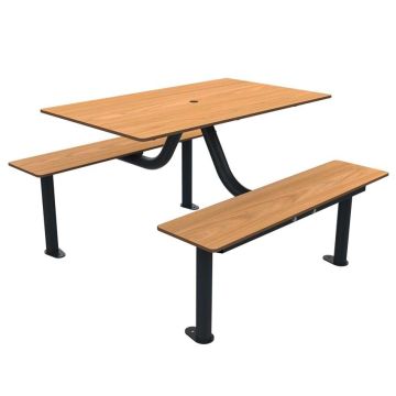 Table pique-nique Mika 4 places - Teck Table pique-nique Mika 4 places - Teck