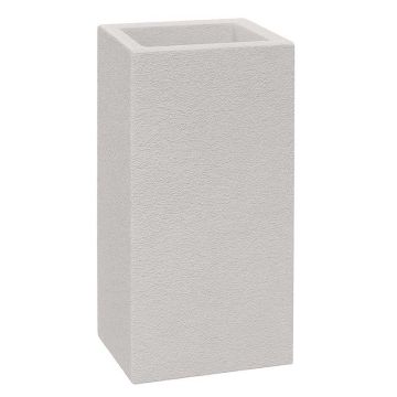 Cendrier béton carré finition crépi