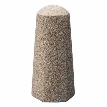 Borne pyramidale béton