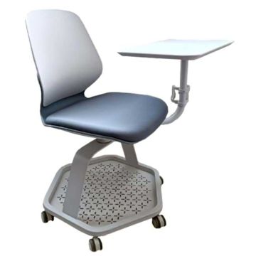 Chaise mobile avec tablette