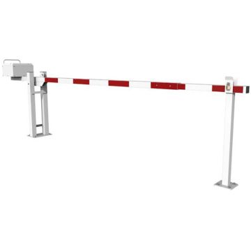Barrière d'accès levante (lisse réglable)