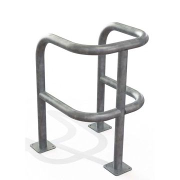 Etrier renforcé sur platines galvanisé