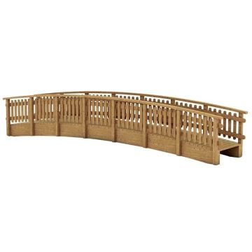 Passerelle piétonne bois - Modèle 9 m