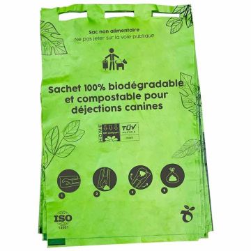 Sac canisac végétal biodégradable