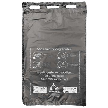Sac canisac végétal biodégradable