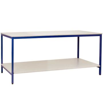 Table de travail 200 X 100 cm + Plateau inférieur