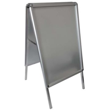 Chevalet stop trottoir aluminium