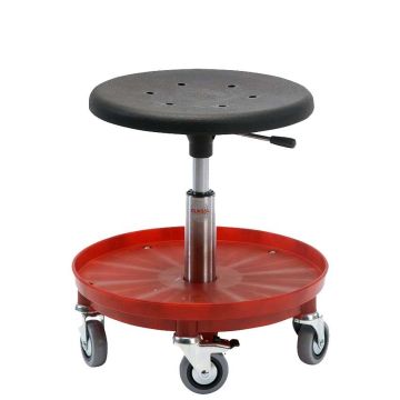 Tabouret d'atelier Sigma - Plateau rouge Tabouret d'atelier Sigma - Plateau rouge