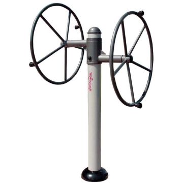 Appareil fitness extérieur - Grandes roues