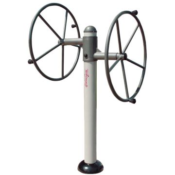 Appareil fitness extérieur - Grandes roues