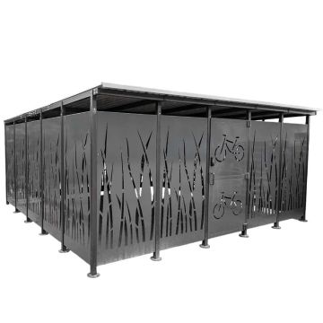 Abri à vélos fermé et sécurisé Pampa