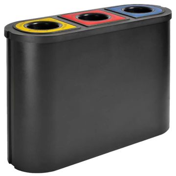 Poubelle tri-sélectif 3 flux