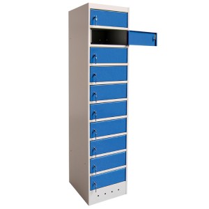 Armoire à casiers alimentés